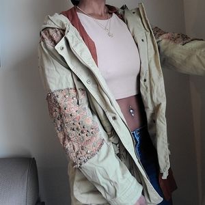 Free People Patchwork Jacket